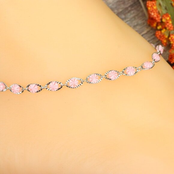 "Elegant Handmade Anklet – Delicate Jewelry for Women, MAR091277 - Picture 8 of 10